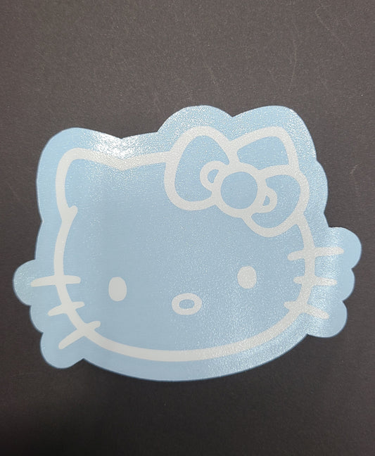 Hello Kitty Vinyl White Matte Decal