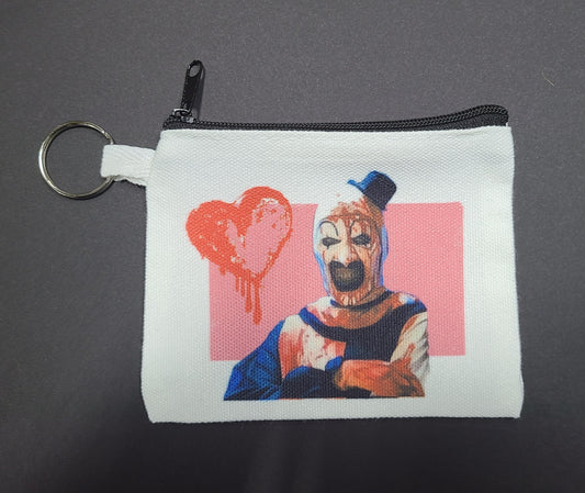 Horror Coin Purse Keychain - Terrifier