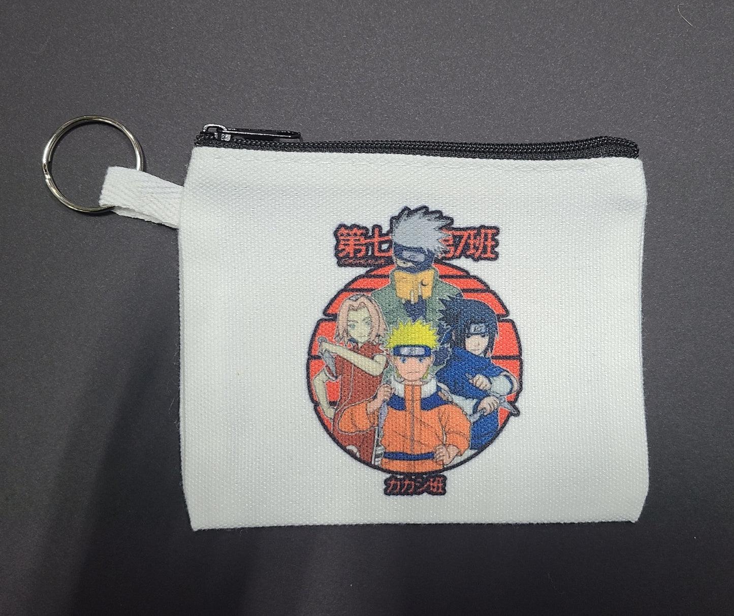 Anime Coin Purse Keychain - Naruto