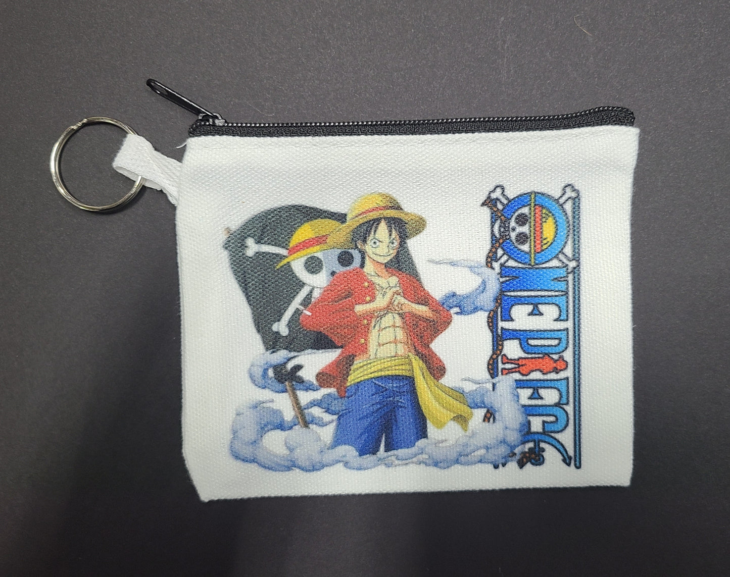 Anime Coin Purse Keychain - One Piece