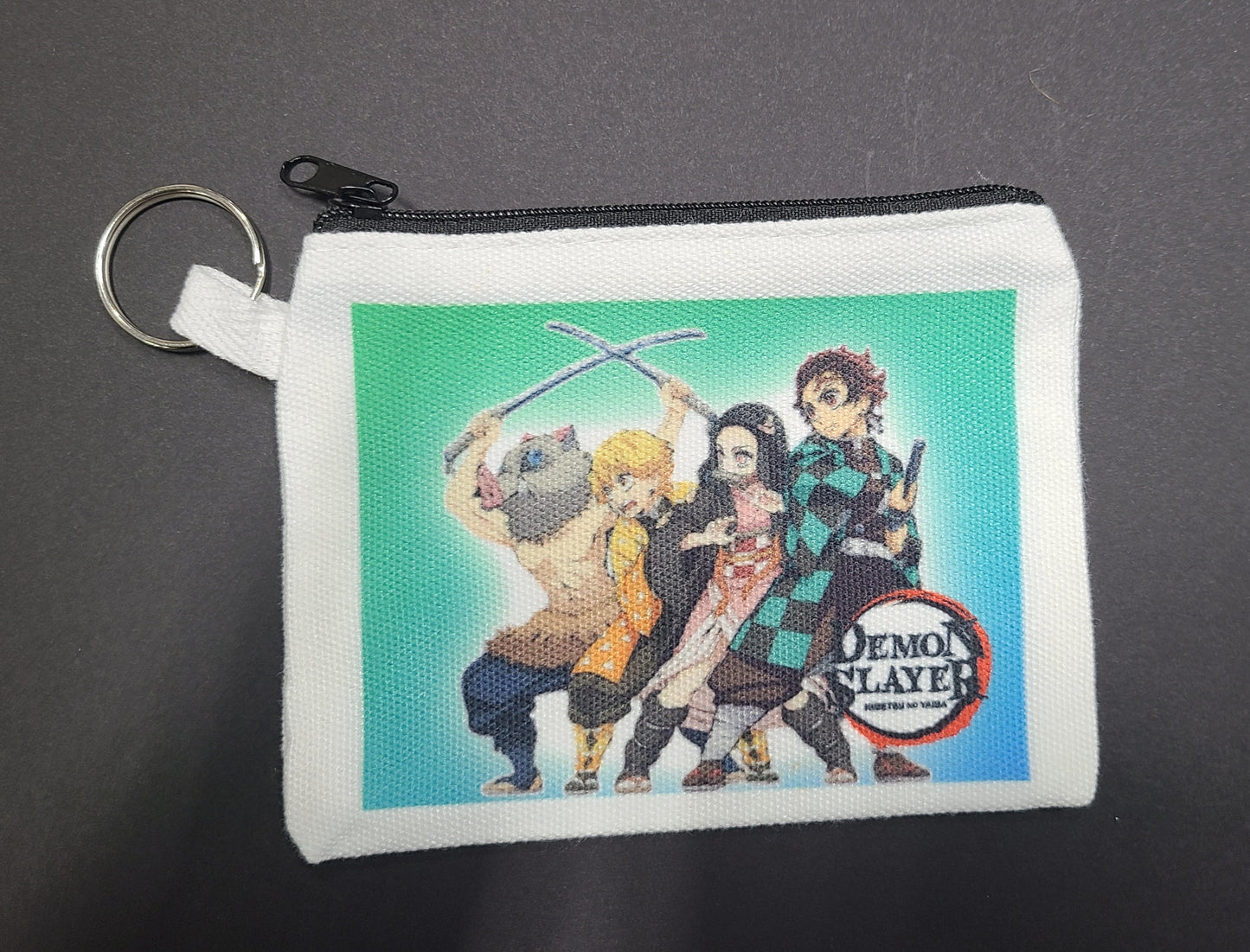 Anime Coin Purse Keychain - Demon Slayer