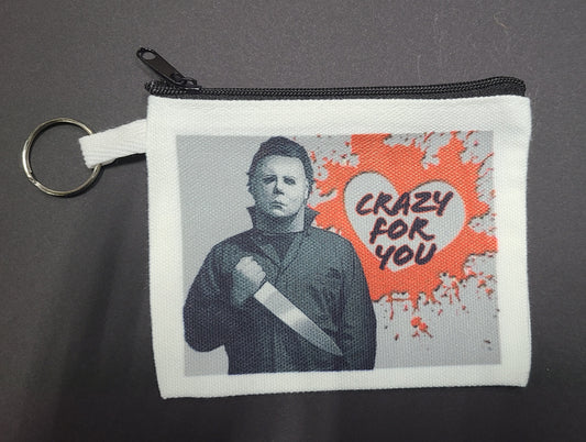 Horror Coin Purse Keychain - Michael Meyers