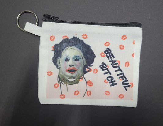 Horror Coin Purse Keychain - Leatherface