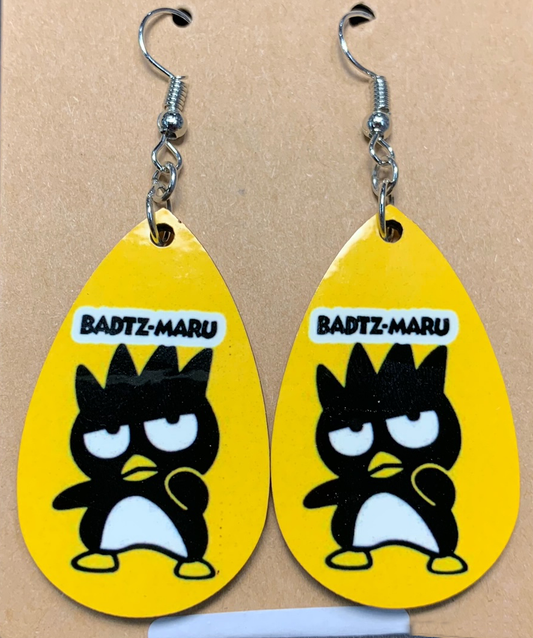 Badtz-Maru Teardrop Earrings