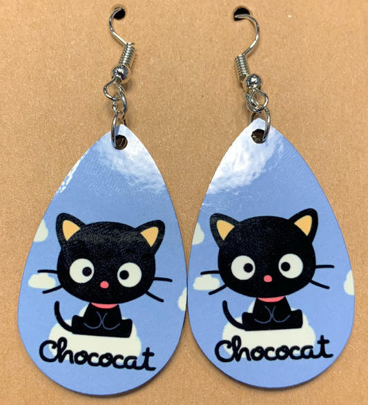 Chococat Teardrop Earrings