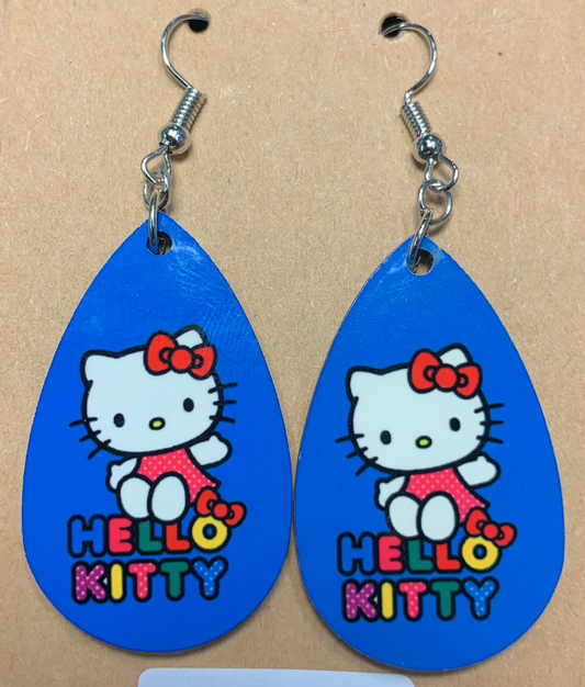 Hello Kitty Teardrop Earrings