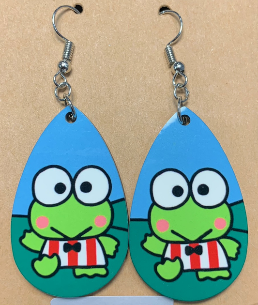 Keroppi Teardrop Earrings