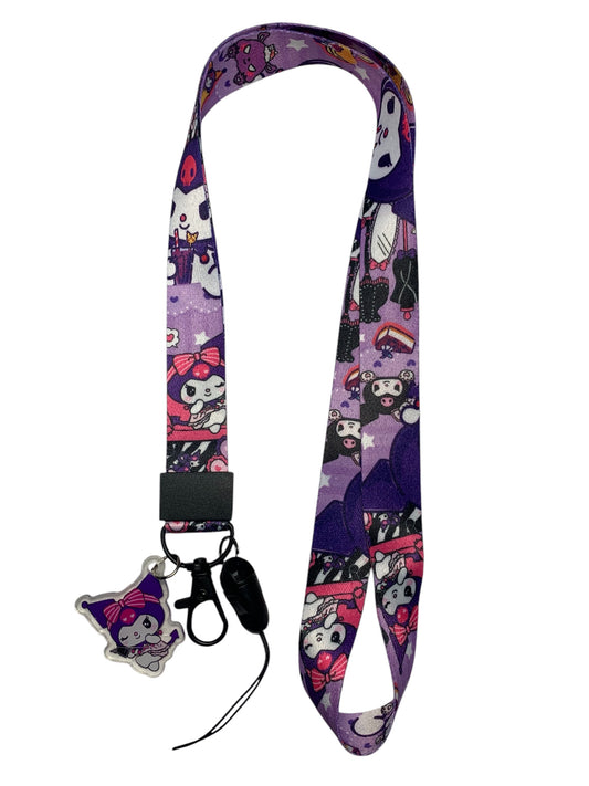 Kuromi Lanyard (B)