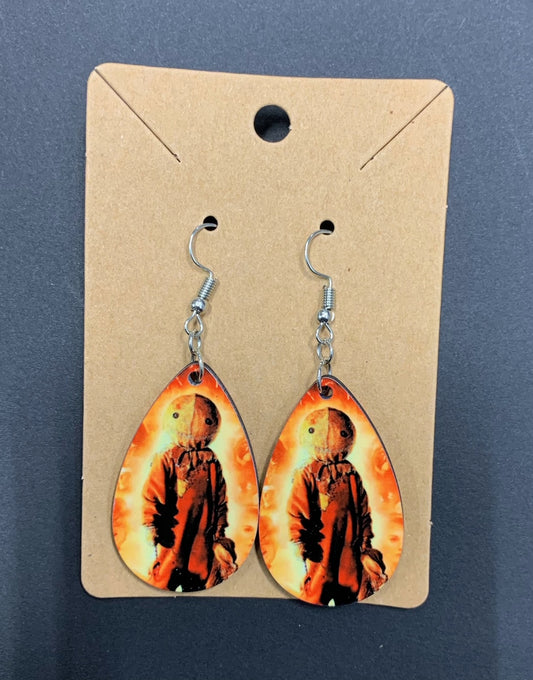 Trick or Treat  Teardrop Earrings